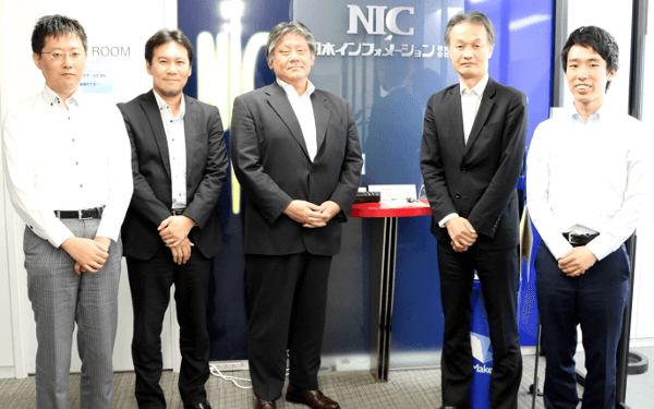 日本インフォメーション株式会社様、お忙しい中、有り難うございました。