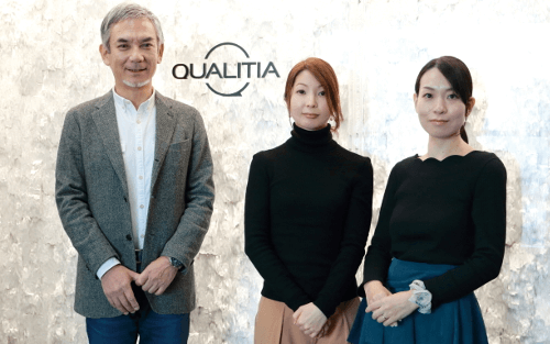 株式会社クオリティア様、お忙しい中、有り難うございました。今後ともよろしくお願いいたします。