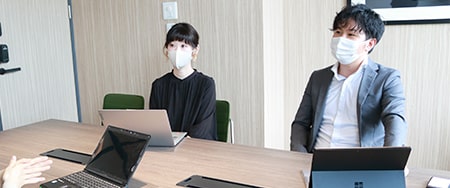 LRMのコンサルタントは我々と世代も近く話しやすかったです
