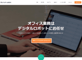 クローズドβ版のリリース以来反響の絶えないクラウド型ARPソリューション『BizteX cobit』のWebサイト