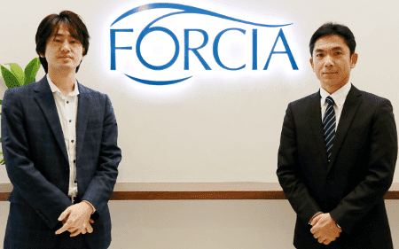 フォルシア株式会社様、お忙しい中、有り難うございました。今後ともよろしくお願いいたします。