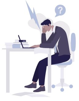 残業のイメージ図