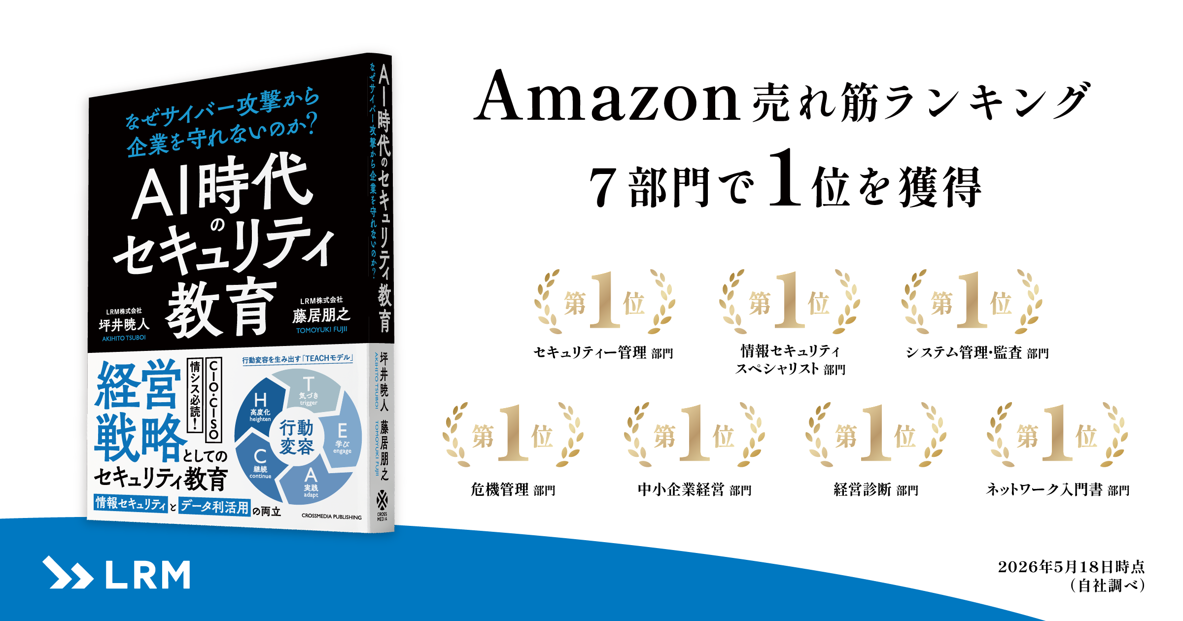Amazon売れ筋ランキング7部門で1位獲得 イメージ画像
